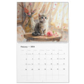 A Year of Kittens 2026 Wall Calendar Kalender (Feb 2026)
