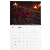 A Year of Night Bloom Calendar Kalender (Feb 2027)