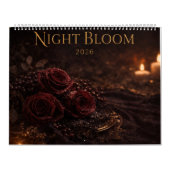 A Year of Night Bloom Calendar Kalender (Titelbild)