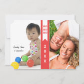 A Years Review Feiertagskarte (Rückseite)