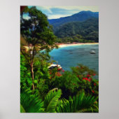 A Yelapa View 0828 Art Print Poster (Vorne)