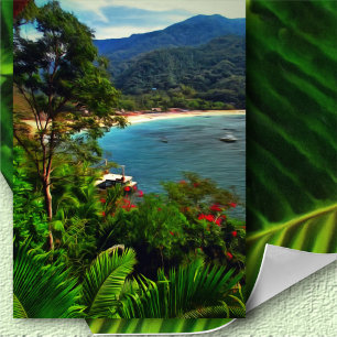 A Yelapa View 0828 Art Print Poster