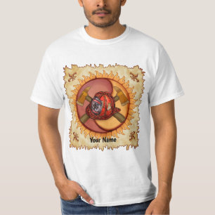A Yin Yang Firefighter T - Shirt