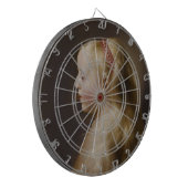 A Young Blonde Girl (von Jan Lievens) Dartscheibe (Vorderseite Links)