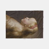 A Young Blonde Girl (von Jan Lievens) Fleecedecke (Vorderseite (Horizontal))