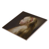 A Young Blonde Girl (von Jan Lievens) Fliese (Seite)