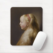 A Young Blonde Girl (von Jan Lievens) Mousepad (Mit Mouse)
