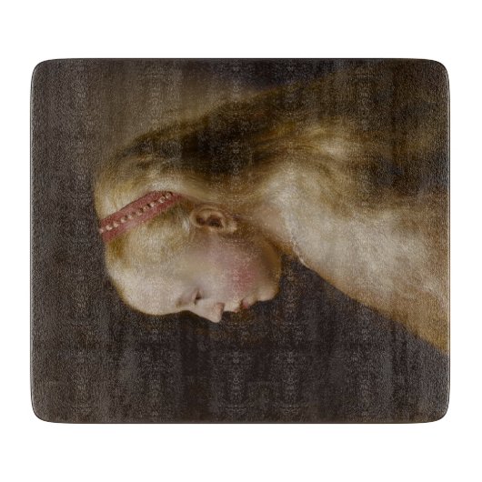 A Young Blonde Girl (von Jan Lievens) Schneidebrett (Vorderseite)