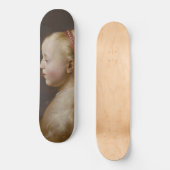 A Young Blonde Girl (von Jan Lievens) Skateboard (Vorderseite)