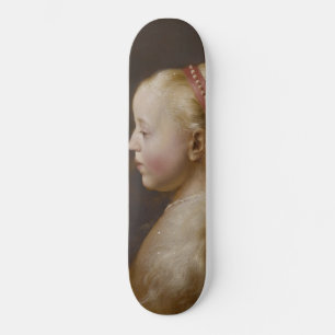 A Young Blonde Girl (von Jan Lievens) Skateboard