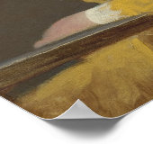 A Young Girl Reading Poster (Ecke)