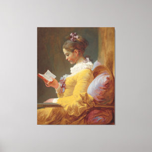 A Young Girl Reading, The Reader von J. Fragonard Leinwanddruck