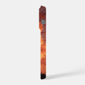 A Young Man at the Horizon – Cinematic Sky of Temp iPhone Hülle (Linke Seite)