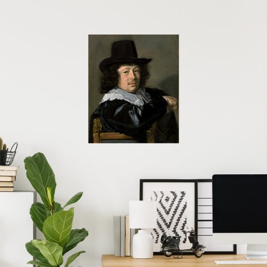 A Young Man - Frans Hals Fine Art Poster (Heimbüro)