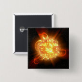 A Young Red Zwarf Button (Vorne & Hinten)