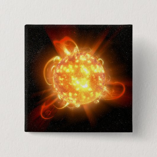 A Young Red Zwarf Button (Vorderseite)