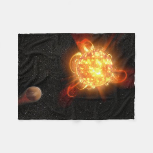 A Young Red Zwarf Fleecedecke (Vorderseite (Horizontal))