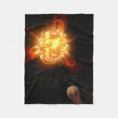 A Young Red Zwarf Fleecedecke (Vorderseite)