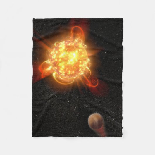 A Young Red Zwarf Fleecedecke (Vorderseite)