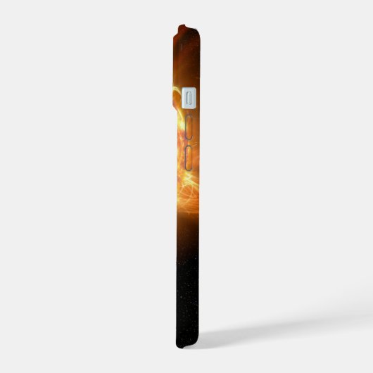 A Young Red Zwarf iPhone 15 Hülle (Linke Seite)