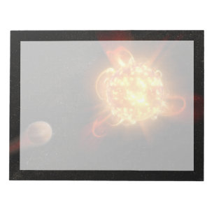 A Young Red Zwarf Notizblock