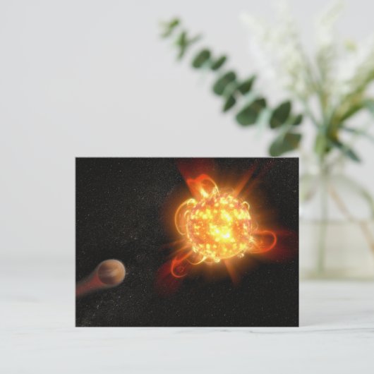 A Young Red Zwarf Postkarte (Stehend Vorderseite)