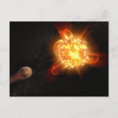 A Young Red Zwarf Postkarte (Vorderseite)