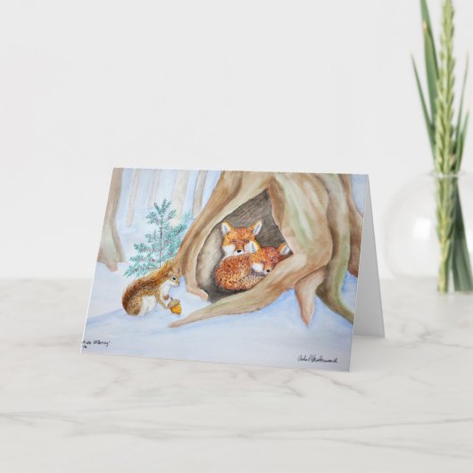 A Yuletide Offering Feiertagskarte (Vorderseite)