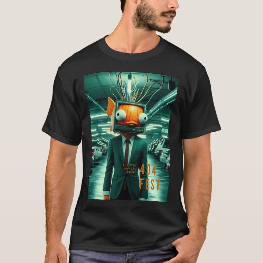 „404: Fish Outta Buffer (Lagpool v10.0 wurde ges T-Shirt (Vorderseite)