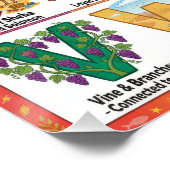 A-Z Bible Heroes and Stories Alphabet Poster (Ecke)