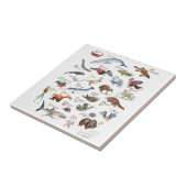 A-Z der fantastischen Tiere Fliese (Seite)