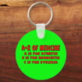 A-Z Dyslexie Schlüsselanhänger (Vorderseite)