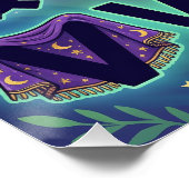 A-Z Hexen-Alphabet Poster (Ohne Wörter) (Ecke)