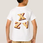 A-Z T-Shirt (Rückseite)