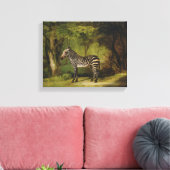 A Zebra, 1763 (Öl auf Leinwand) Leinwanddruck (Insitu (Wohnzimmer))