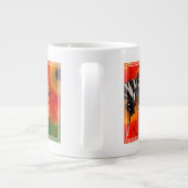A Zebra Frack Butterfly Jumbo-Tasse (Rückseite)
