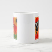 A Zebra Frack Butterfly Jumbo-Tasse (Vorderseite)