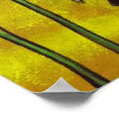 A Zebra Tee Party Poster (Ecke)