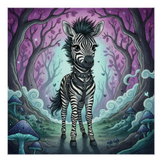 A Zebras Suche Poster