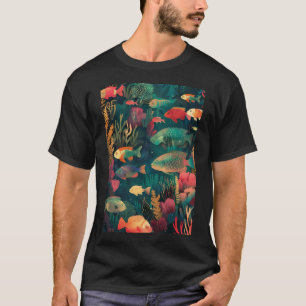 „Tune die Saison!“ – Festlicher Blauflossen- T-Shirt