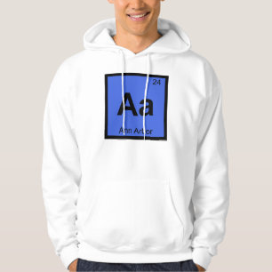 Aa - Ann Arbor Michigan Chemie Periodensystem Hoodie