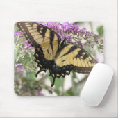 AA, gelber Frack-Schmetterling Mousepad (Mit Mouse)