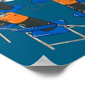 Aa Meeting Battery Funny Sarcastic Humor  Poster (Ecke)