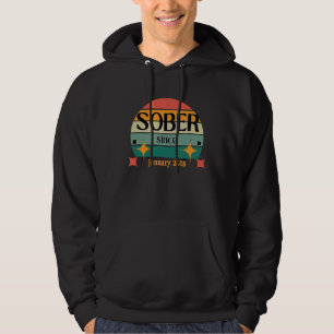 AA NA feiert Nüchternheit seit Januar 2018 nüchter Hoodie
