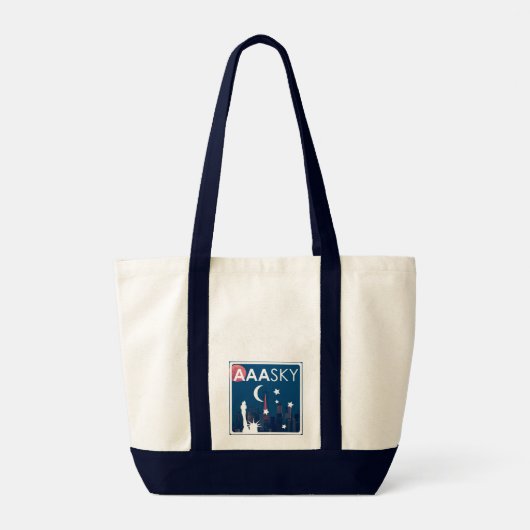 AAA SKY Impulse Tote Bag Tragetasche (Rückseite)