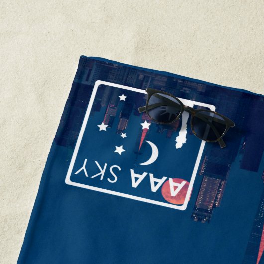 AAA SKY Strandtuch (Beispiel)