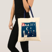 AAA SKY Tote Bag Tragetasche (Vorderseite (Produkt))