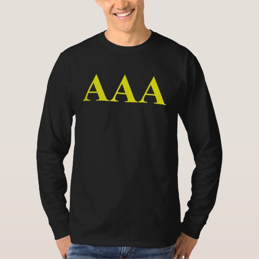 AAA Triple A T-Shirt (Vorderseite)