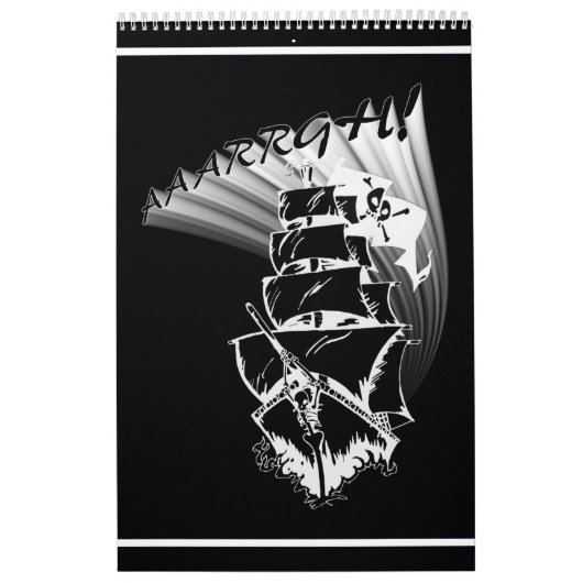 AAAARGH! Es ist ein Piratenschiff! Kalender (Titelbild)