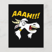 AAAH! Funny Screend Goat Spaß Meme| Flyer (Vorne)